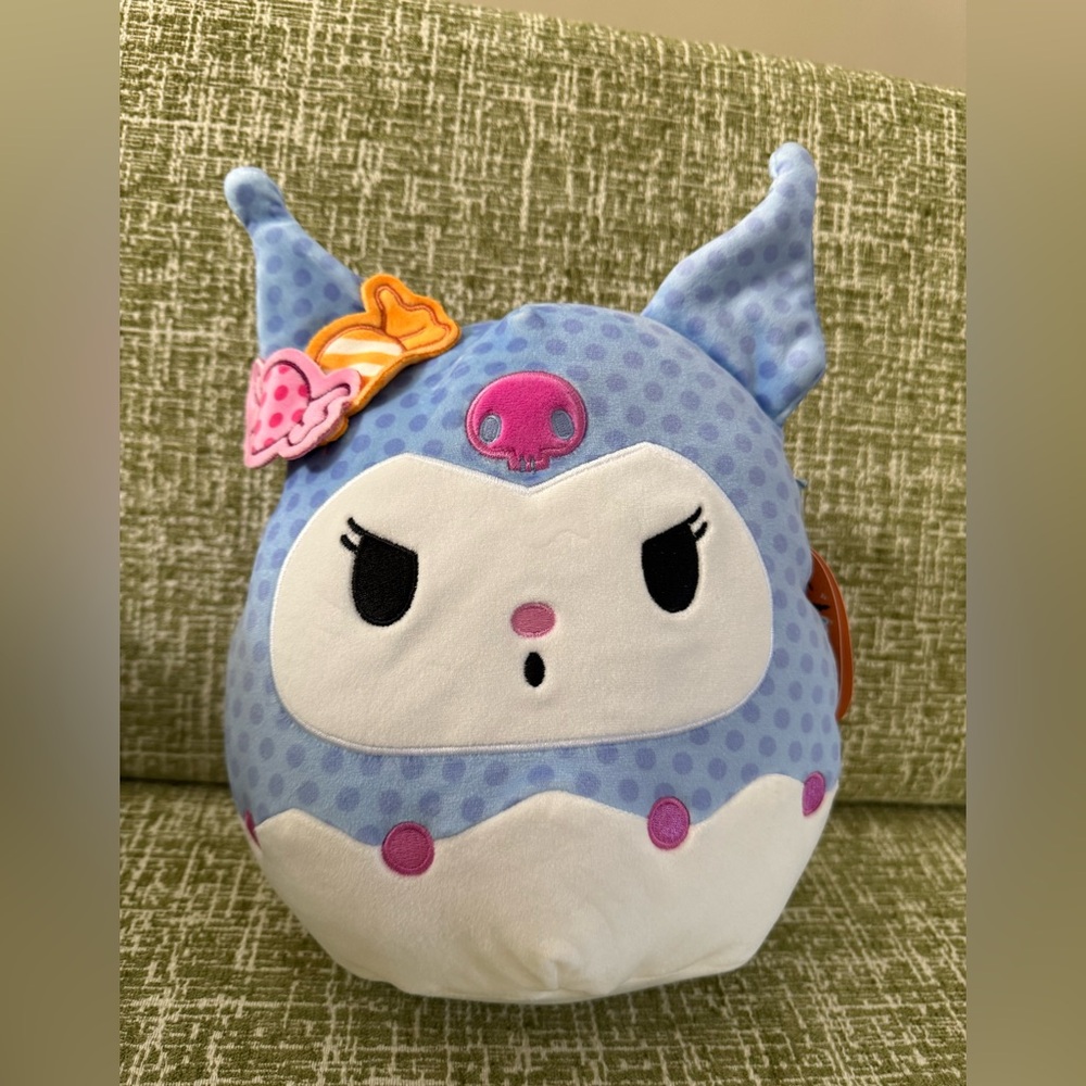 NEW w/ tags Squishmallows Kuromi Sanrio plush Halloween